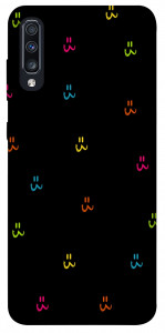 Чохол Colorful smiley для Galaxy A70s