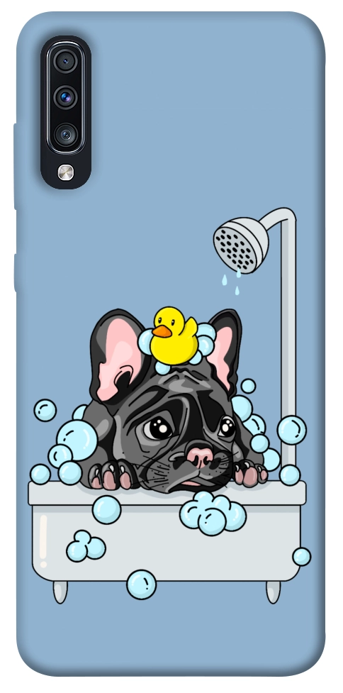 Чехол Dog in shower для Galaxy A70s