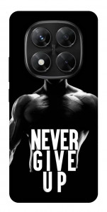 Чохол Never give up для Xiaomi Redmi Note 14 Pro 5G