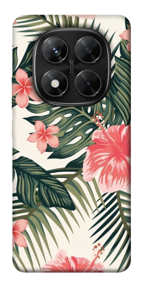 Чохол Tropic flowers для Xiaomi Redmi Note 14 Pro 5G