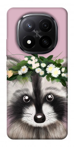 Чохол Raccoon in flowers для Xiaomi Redmi Note 14 Pro+ 5G