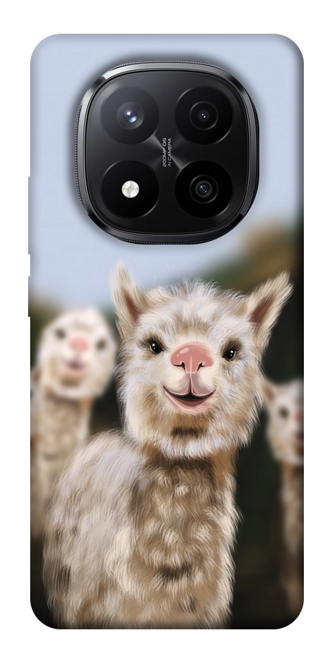 Чехол Funny llamas для Xiaomi Redmi Note 14 Pro+ 5G