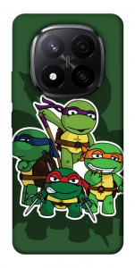 Чехол Green turtles для Xiaomi Redmi Note 14 Pro+ 5G