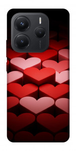 Чохол Hearts pattern для Xiaomi Redmi Note 14 5G