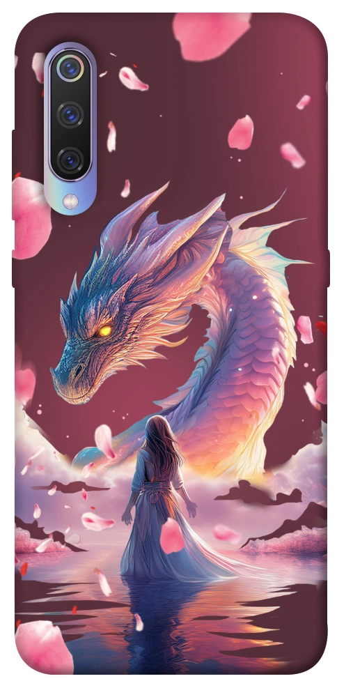 Чохол Girl and dragon для Xiaomi Mi 9