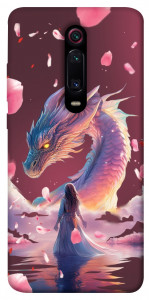 Чехол Girl and dragon для Xiaomi Mi 9T Pro