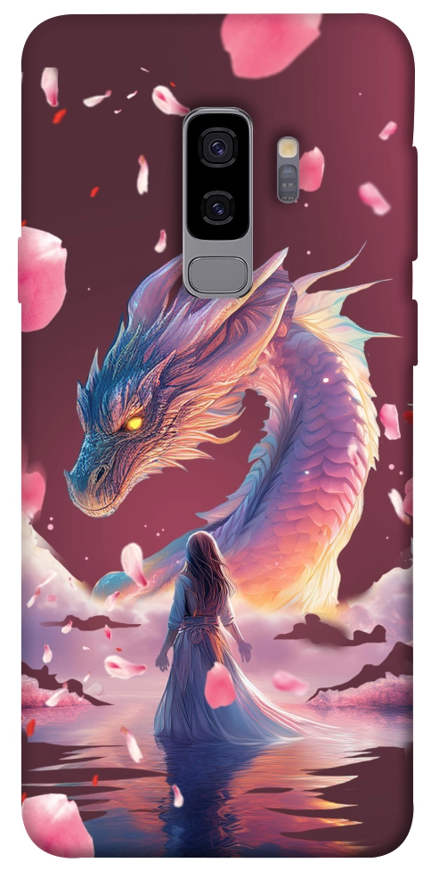 Чохол Girl and dragon для Galaxy S9+