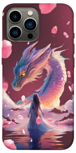 Чехол Girl and dragon для iPhone 12 Pro Max