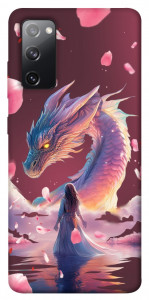 Чехол Girl and dragon для Galaxy S20 FE