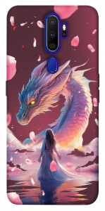 Чохол Girl and dragon для Oppo A5 (2020)