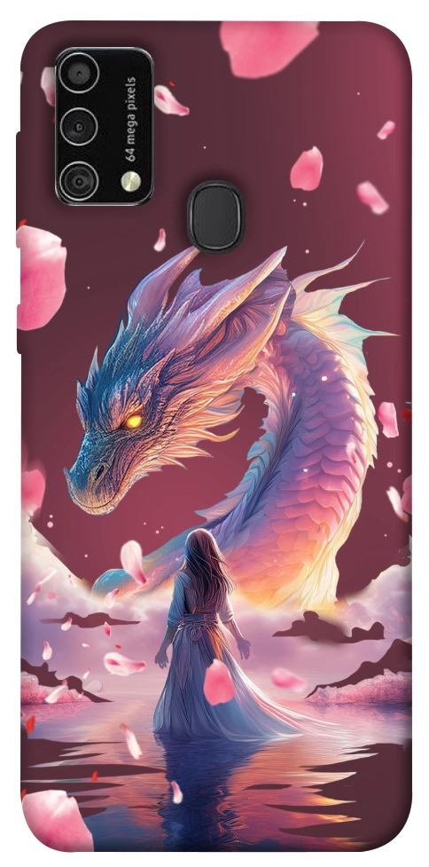 Чехол Girl and dragon для Galaxy M21s