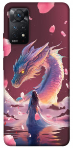 Чехол Girl and dragon для Xiaomi Redmi Note 11 Pro (Global)