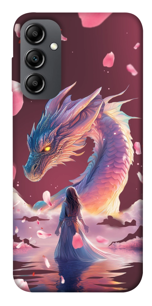 Чехол Girl and dragon для Galaxy A14 5G