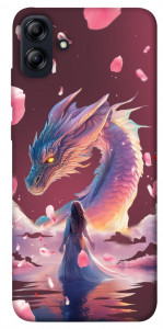 Чехол Girl and dragon для Galaxy A04e