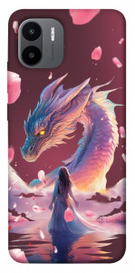 Чехол Girl and dragon для Xiaomi Redmi A2+