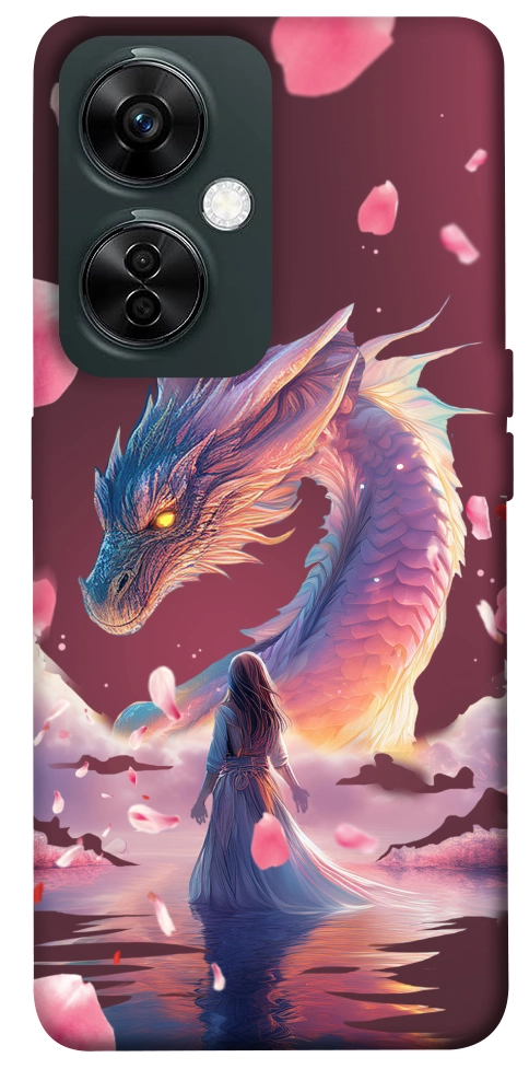 Чохол Girl and dragon для OnePlus Nord CE 3 Lite