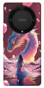 Чохол Girl and dragon для Huawei Magic5 Lite