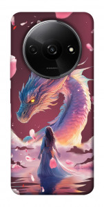 Чехол Girl and dragon для Xiaomi Redmi A3