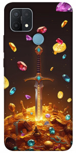 Чехол Gold sword для Oppo A15