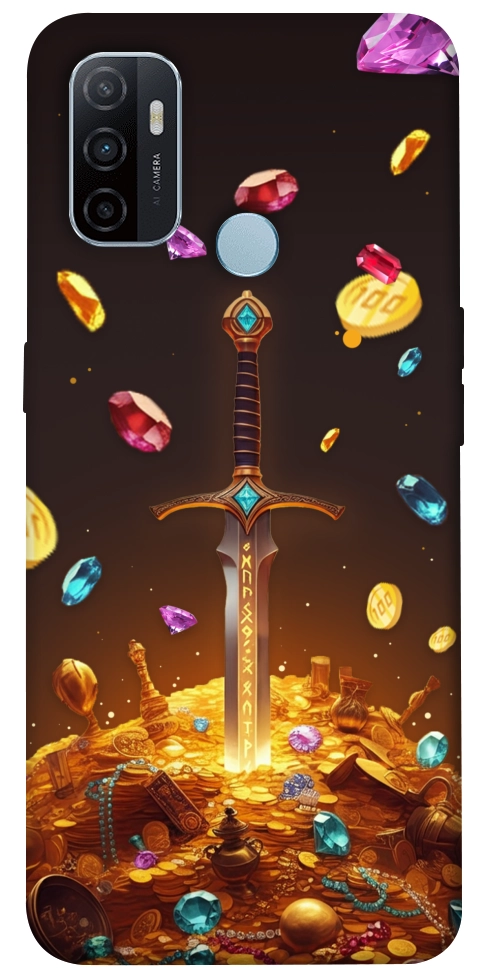 Чехол Gold sword для Oppo A32