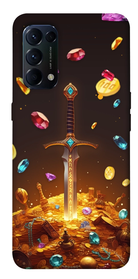 Чехол Gold sword для Oppo Reno 5 4G