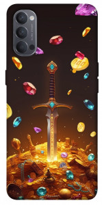 Чехол Gold sword для Oppo Reno 4