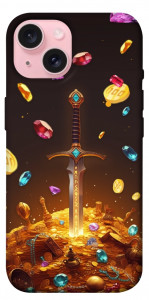 Чехол Gold sword для iPhone 15