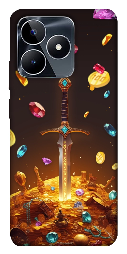 Чехол Gold sword для Realme C53