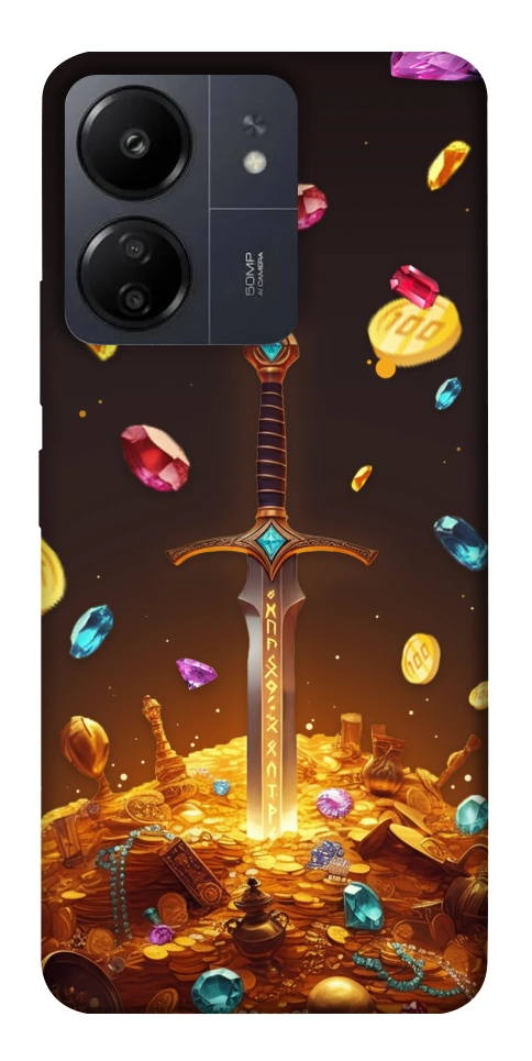 Чехол Gold sword для Xiaomi Redmi 13C