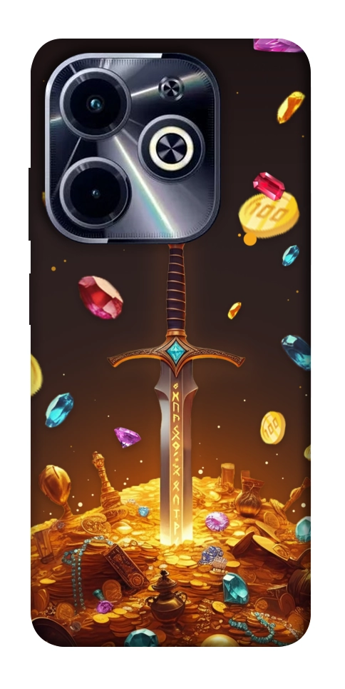 Чехол Gold sword для Infinix Hot 40i