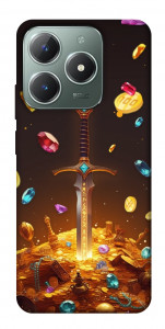 Чехол Gold sword для Realme C61