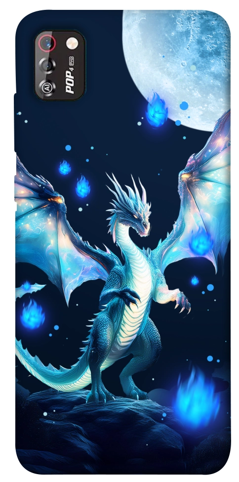 Чехол Ghost dragon для TECNO POP 4 Pro