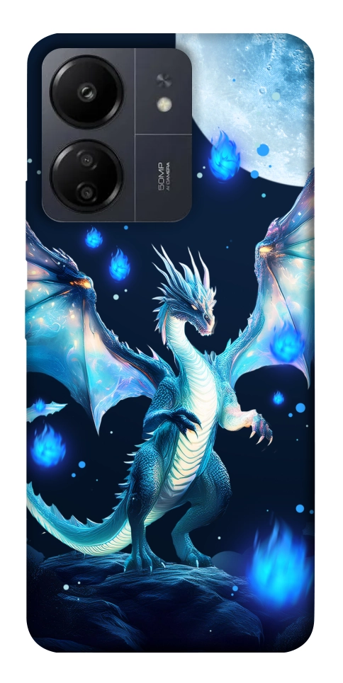 Чехол Ghost dragon для Xiaomi Redmi 13C