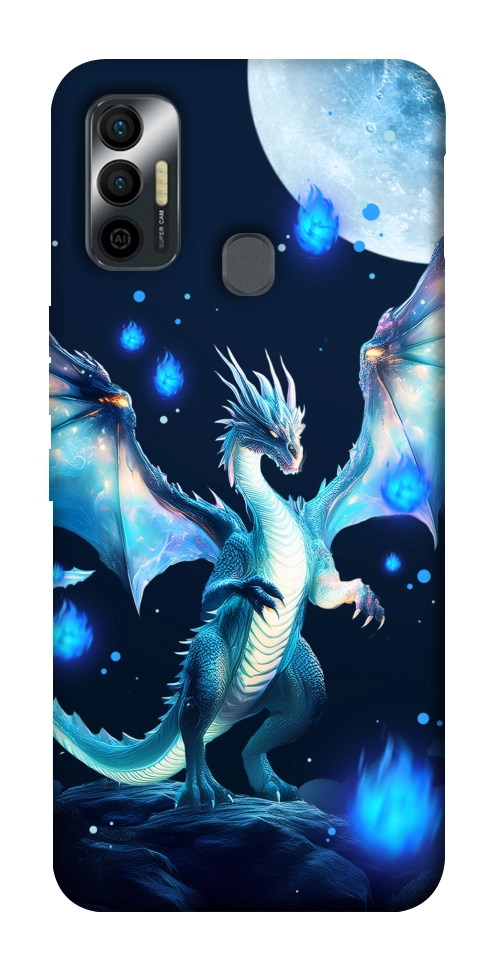 Чехол Ghost dragon для TECNO Spark 7