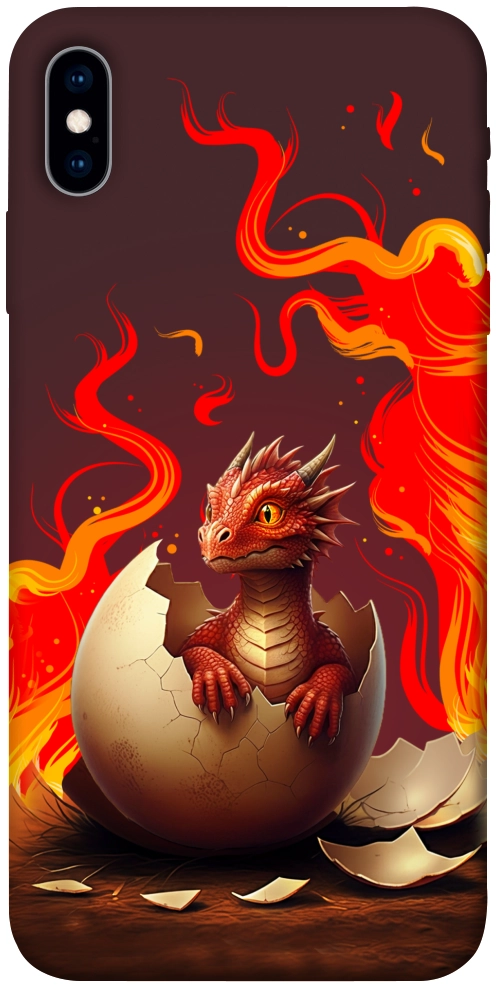 Чехол Fire dragon для iPhone X