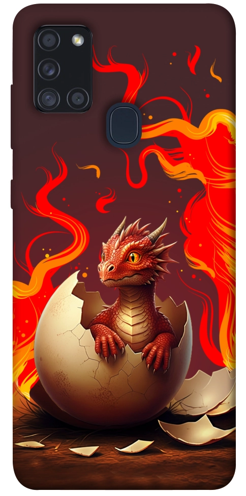 Чехол Fire dragon для Galaxy A21s (2020)