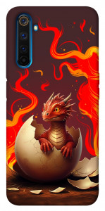 Чехол Fire dragon для Realme 6 Pro