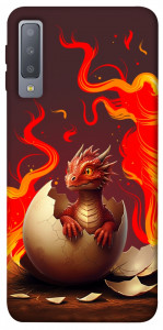 Чехол Fire dragon для Galaxy A7 (2018)