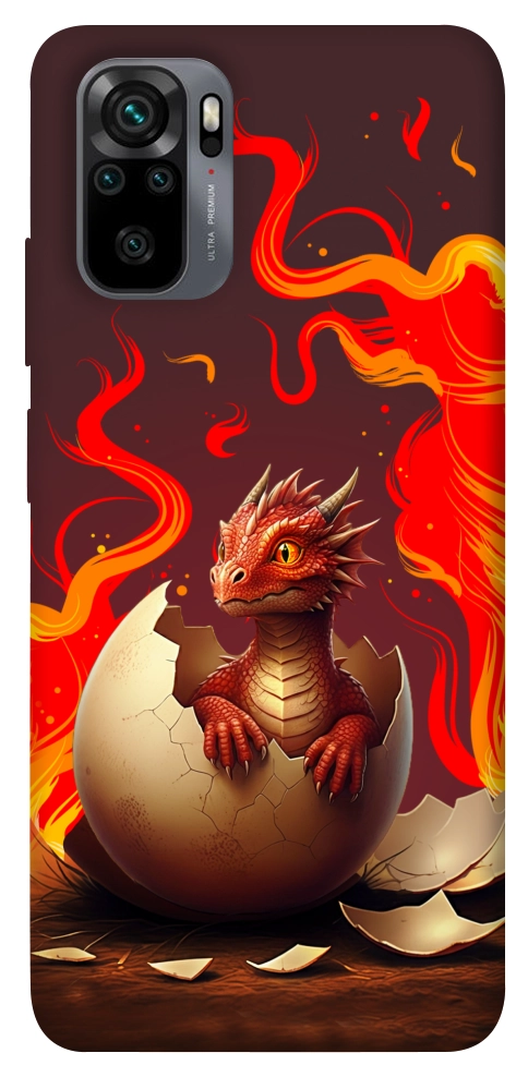 Чохол Fire dragon для Xiaomi Redmi Note 10