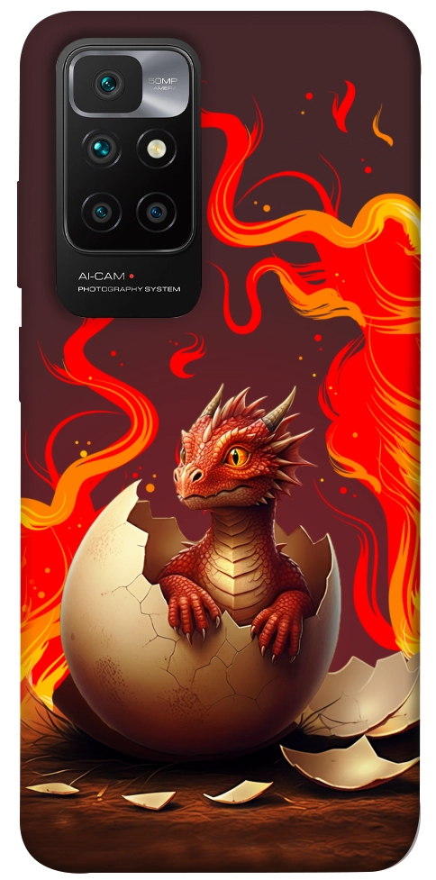 Чехол Fire dragon для Xiaomi Redmi 10