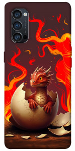 Чехол Fire dragon для Oppo Reno 4 Pro 5G