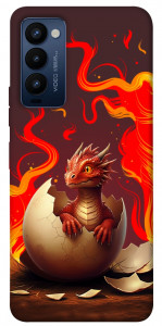 Чохол Fire dragon для Tecno Camon 18 P