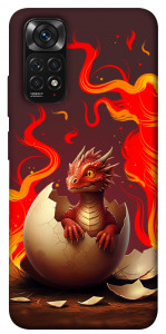 Чехол Fire dragon для Xiaomi Redmi Note 11 (Global)