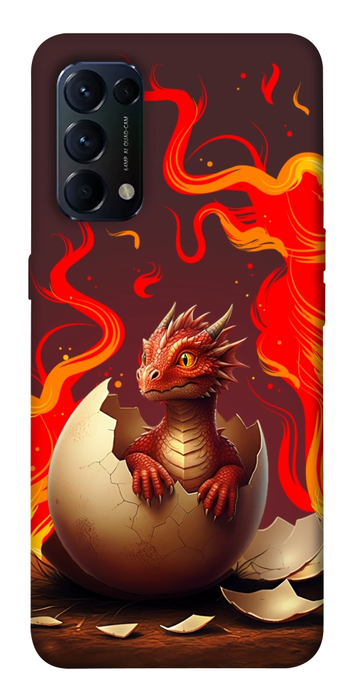 Чохол Fire dragon для Oppo Reno 5 4G