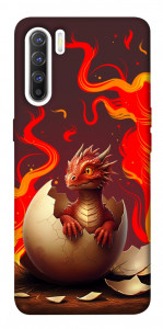 Чехол Fire dragon для Oppo Reno 3