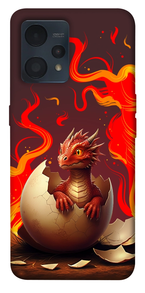 Чехол Fire dragon для Realme 9 Pro+