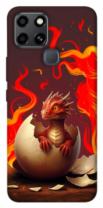 Чехол Fire dragon для Infinix Smart 6