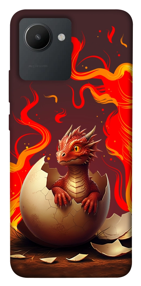 Чохол Fire dragon для Realme C30s