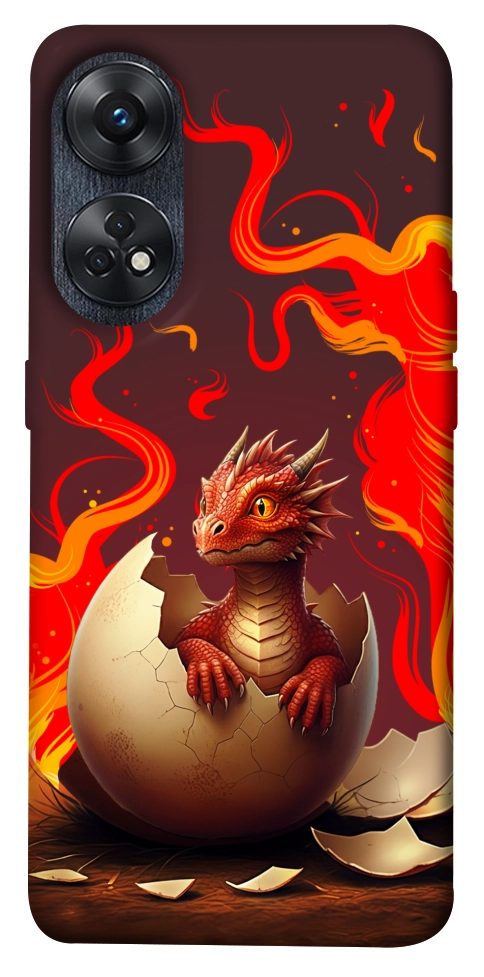 Чехол Fire dragon для Oppo Reno 8 T 4G