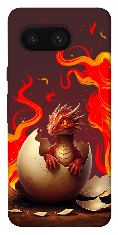 Чехол Fire dragon для Google Pixel 8